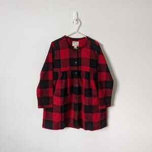 Mountain Warehouse - Girls Buffalo Plaid Dress - Size 5-6 (NWT)